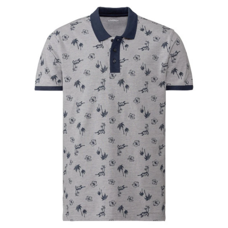 پولوشرت آستین کوتاه مردانه لیورجی مدل Li00600