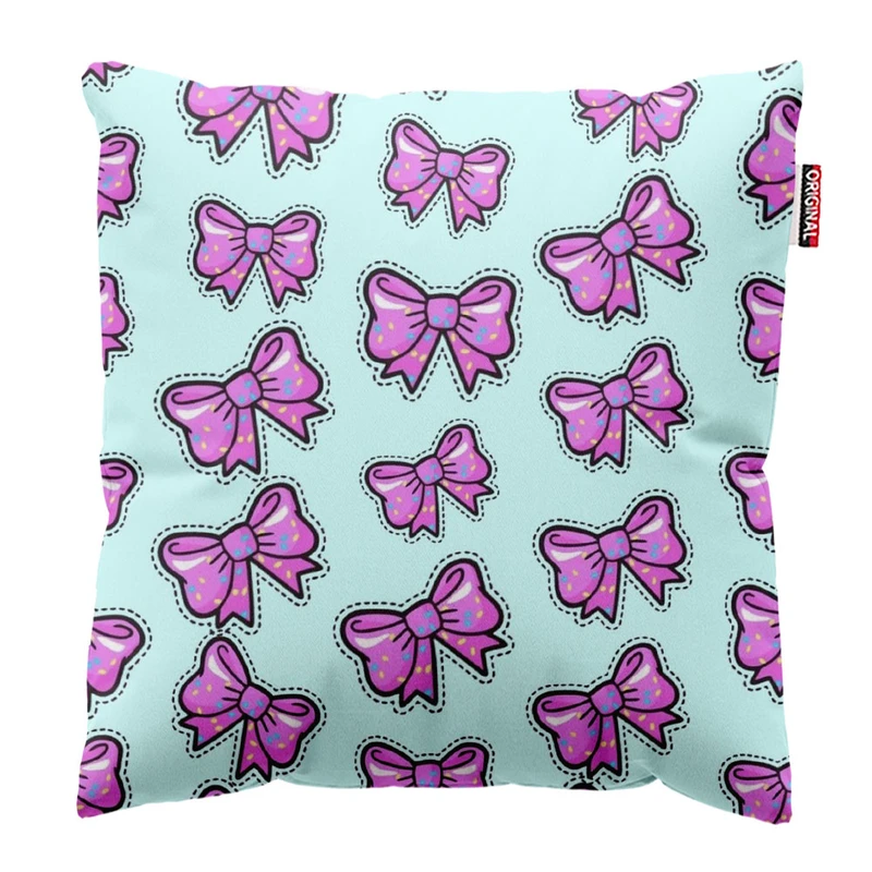  کوسن پاد آفرین طرح پاپیون کد 1784 سایز 30*30 سانتی متر