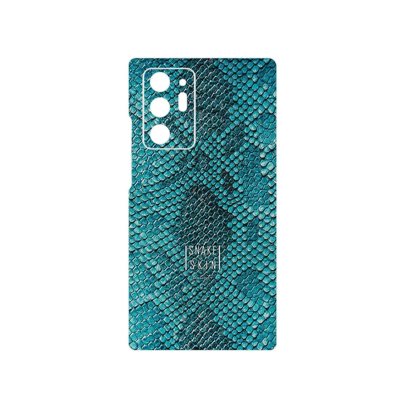 برچسب پوششی ماهوت مدل Blue Snake Skin مناسب برای گوشی موبایل سامسونگ Galaxy Note 20 Ultra