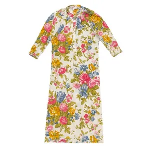 پیراهن یقه گرد زنانه مدل Z-5804