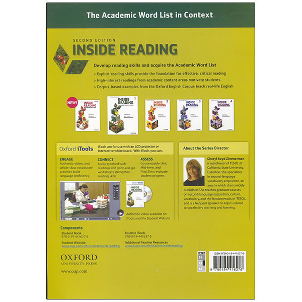 کتاب Inside Reading 2nd 1 اثر Arline Burgmeier انتشارات آکسفورد کتاب Inside Reading 2nd 1 اثر Arline Burgmeier انتشارات آکسفورد