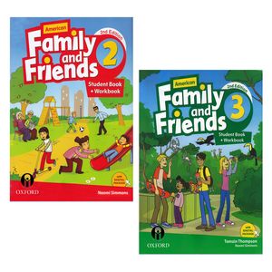 نقد و بررسی کتاب Family And Friends Second Edition اثر Tamzin Thompson And Naomi Simmons انتشارات الوندپویان جلد 2 و 3 توسط خریداران