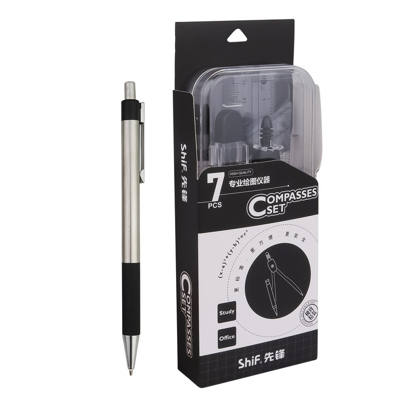 ست پرگار شیف مدل lomia_88 همراه با مداد نوکی