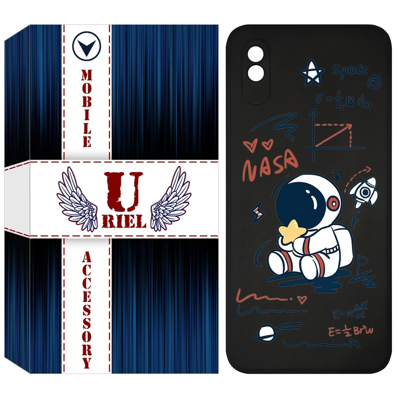 کاور یوریل مدل KSH کد 1 طرح فضانورد مناسب برای گوشی موبایل شیائومی Redmi 9A / 9AT
