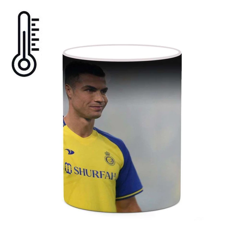 ماگ حرارتی کاکتی مدل کریستیانو رونالدو کد mgh24828