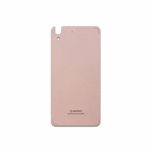 MAHOOT Rose Gold Leather Cover Sticker for Huawei Y6