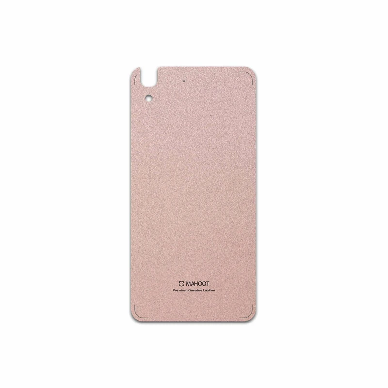 برچسب پوششی ماهوت مدل Rose Gold Leather مناسب برای گوشی موبایل هوآوی Y6