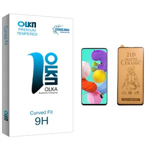 Cooling Olka glass Ceramics Screen Protector For Samsung سامسونگ Galaxy A51