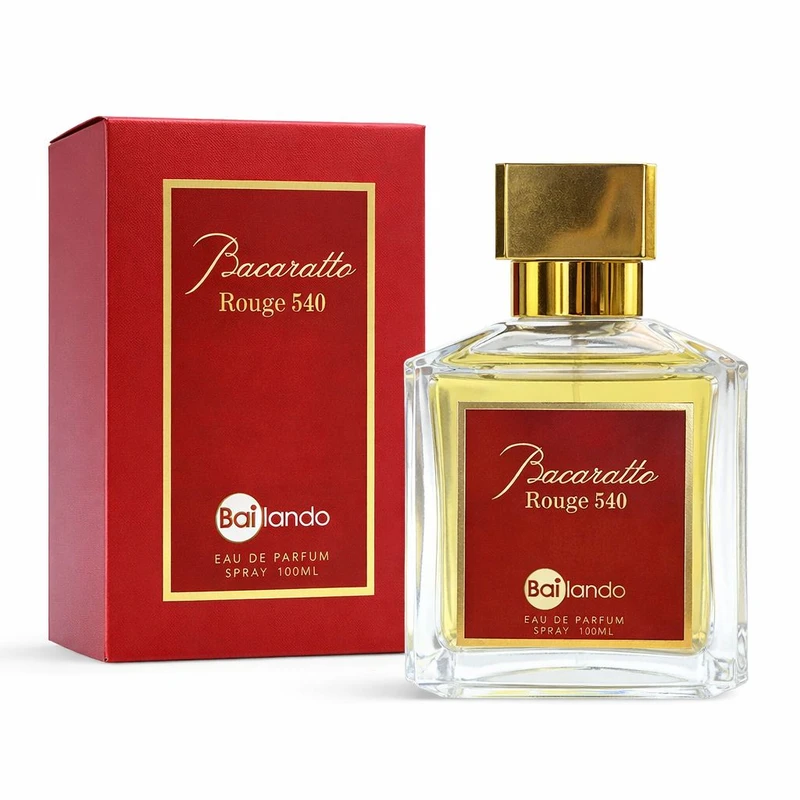 ادوپرفیوم باکاراتو مدل Bai lando با رایحه گرم، شیرین حجم ۱۰۰ میلی‌لیتر