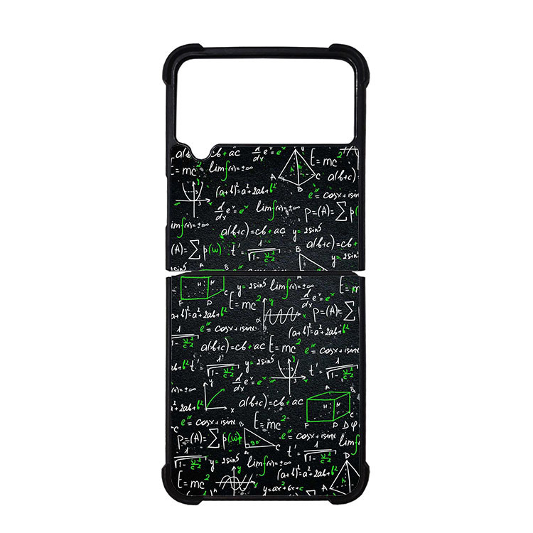 کاور قاب گارد هوم طرح ریاضی مناسب برای گوشی موبایل سامسونگ galaxy z flip 4