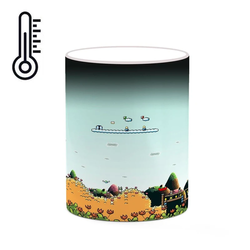 ماگ حرارتی کاکتی مدل بازی سوپر ماریو Super Mario World 2 کد mgh30651