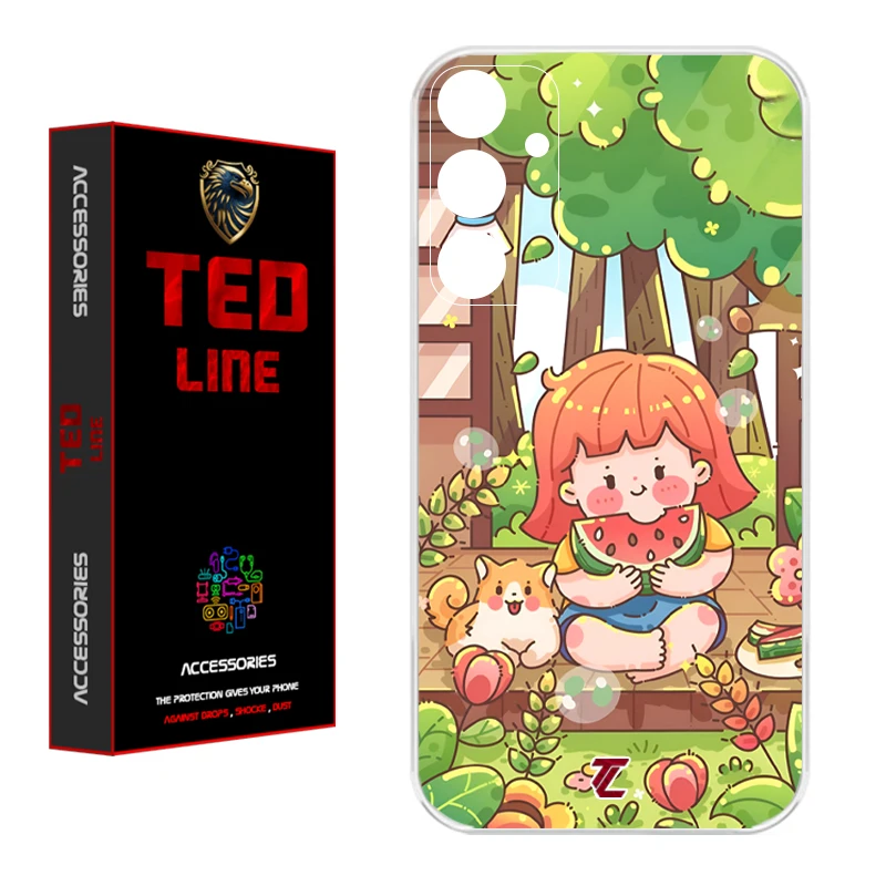 کاور تدلاین طرح دختر هندونه ای کد 1180 مناسب برای گوشی موبایل سامسونگ Galaxy A24