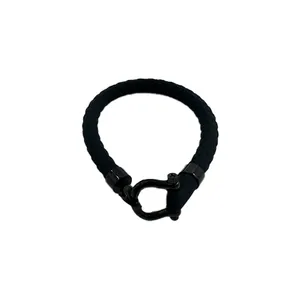 دستبند مردانه امگا مدل نعل اسب RUBBER خاص کد 89208