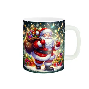 ماگ پادآفرین مدل کریسمس طرح بابانوئل کد p1846