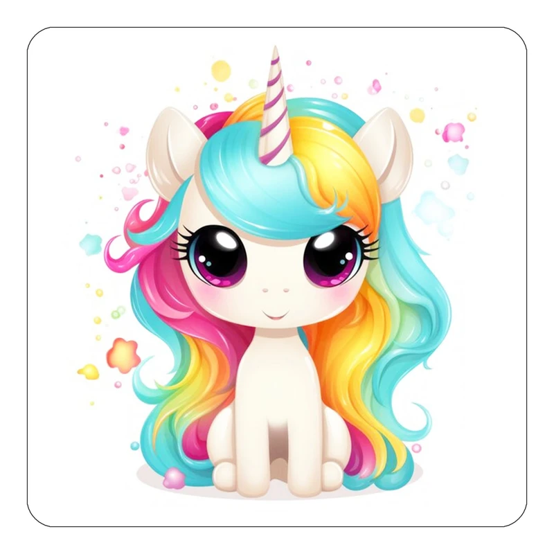 مگنت کاکتی طرح اسب تک شاخ و یونیکورن مدل mp31624