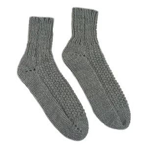 جوراب ساق کوتاه بافتنی کد 19