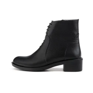 نیم بوت زنانه شهر چرم مدل MH1141