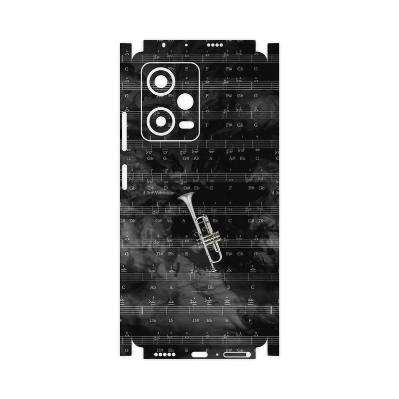 برچسب پوششی ماهوت مدل Trumpet-FullSkin مناسب برای گوشی موبایل شیائومی Redmi Note 12 Pro 5G