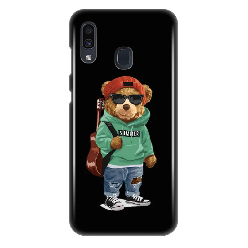 کاور طرح خرس گیتاریست کد DIMO-041 مناسب برای گوشی موبایل سامسونگ Galaxy A30 / Galaxy A20