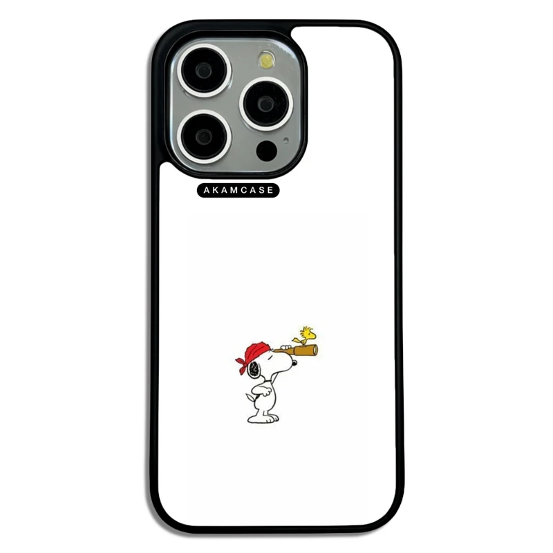 کاور آکام مدل AMC-WA15PRO-SNOOPY-17 مناسب برای گوشی موبایل اپل iPhone 15 Pro