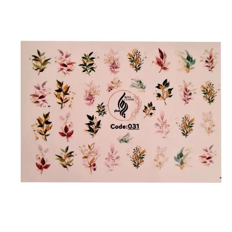 برچسب لنز ناخن مدل 031