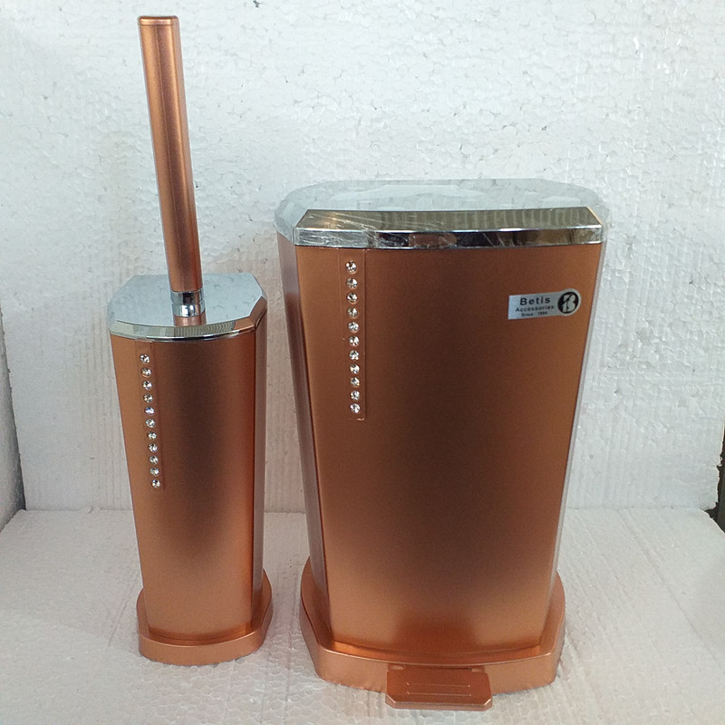 ست سطل زباله و فرچه بتیس مدل Smk987