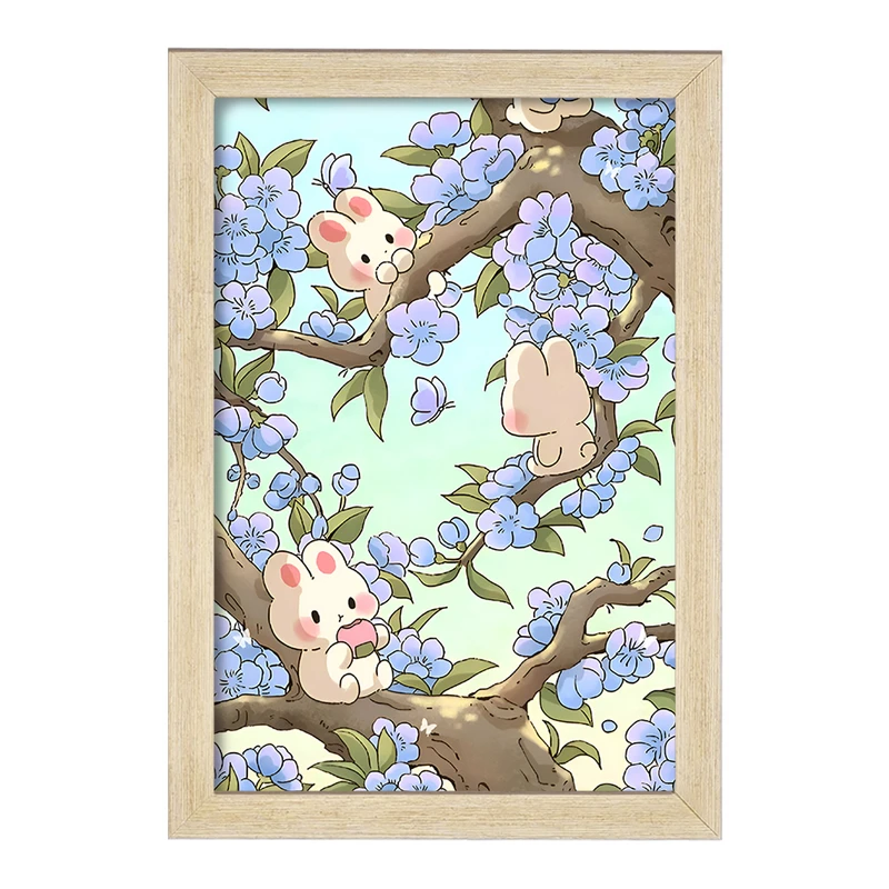 تابلو خندالو مدل خرگوش کیوت کد F4971