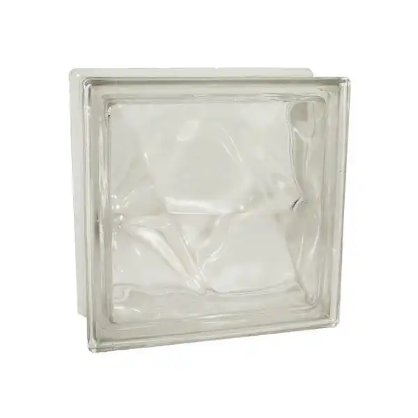 بلوک شیشه ای مدل موجی