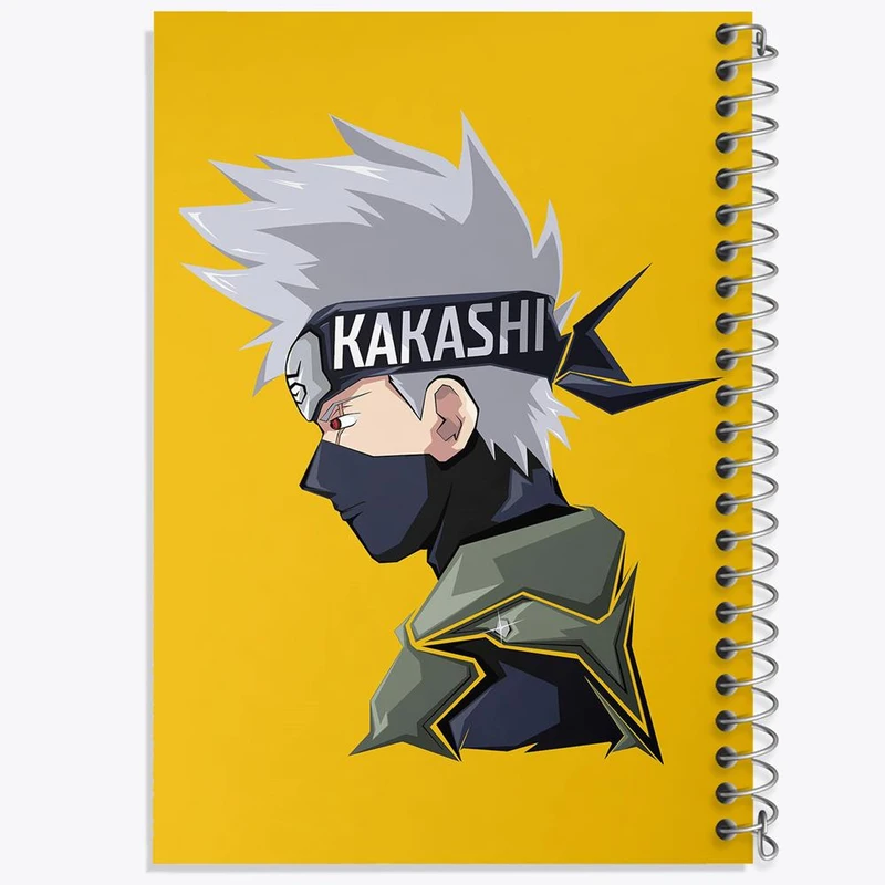 دفتر نقاشی 50 برگ خندالو مدل کاکاشی سنسه انیمه ناروتوNaruto کد 11241