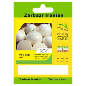 بذر پیاز سفید روز بلند کشت بهاره زربذر ایرانیان کد ZBP-55