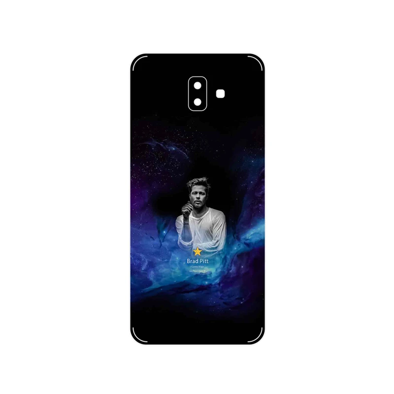 برچسب پوششی ماهوت مدل Brad Pitt مناسب برای گوشی موبایل سامسونگ Galaxy J6 Plus