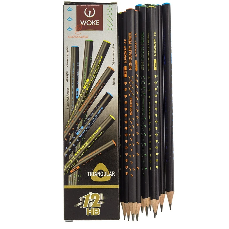 مداد مشکی ووک کد 20012 بسته 24 عددی