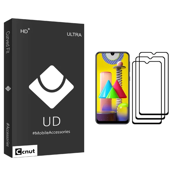 محافظ صفحه نمایش کوکونات مدل UD مناسب برای گوشی موبایل سامسونگ Galaxy M31 Prime بسته سه عددی