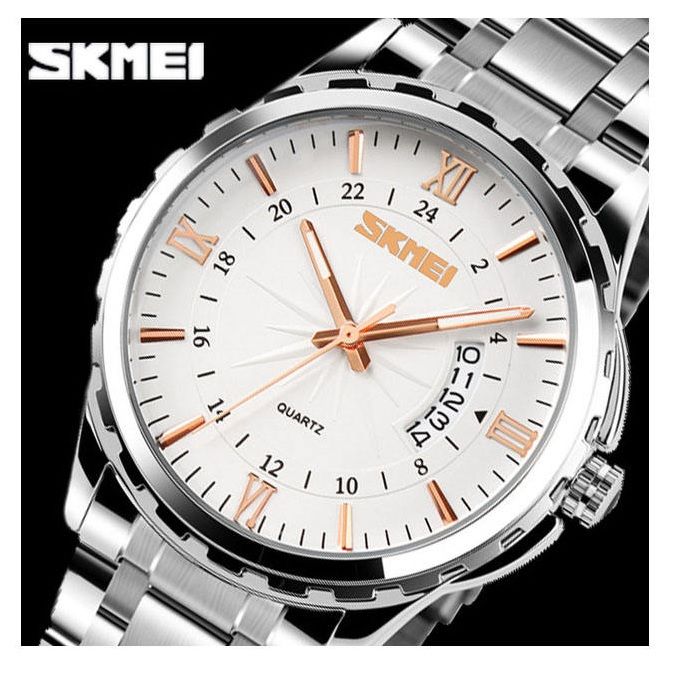 ساعت مچی عقربهای مردانه اسکمی مدل 9069SIBK  -  - 3