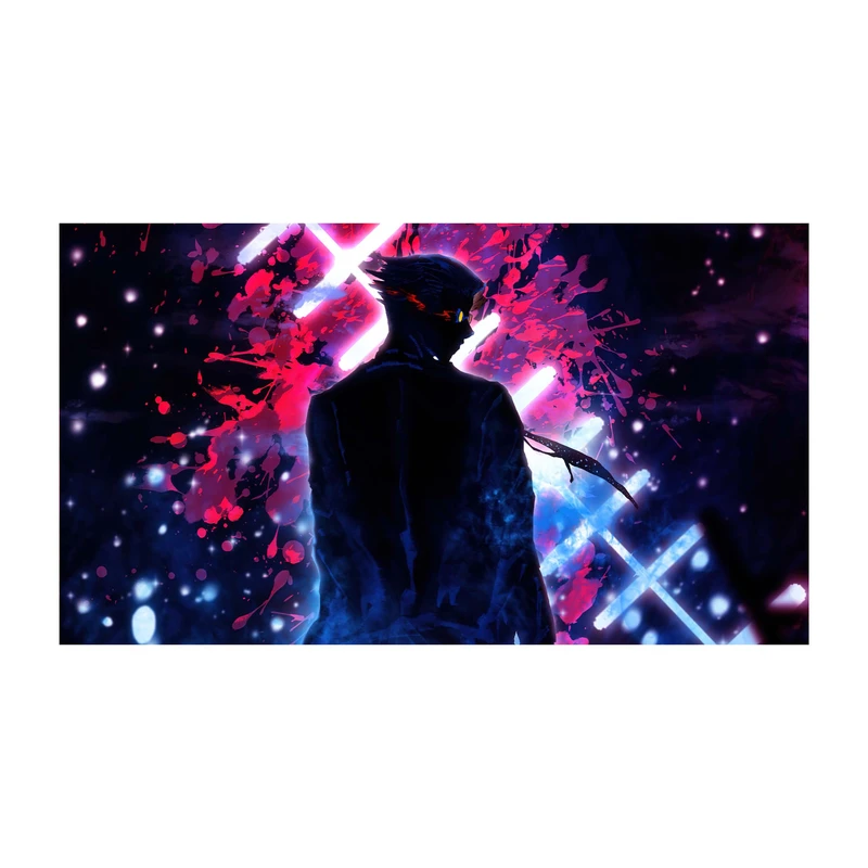 استیکر لپ تاپ و موبایل مدل انیمه طرح جوجوتسو کایسن کنتو نانامی jujutsu kaisen Kento Nanami کد 4662