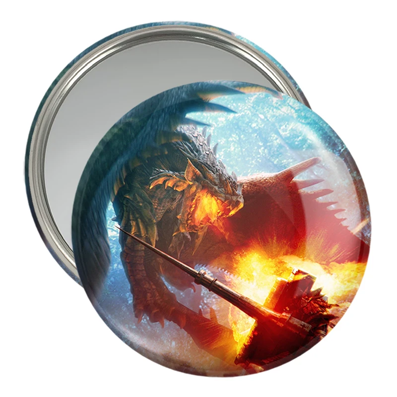 آینه جیبی خندالو مدل بازی شکارچی هیولا (Monster Hunter) کد 33264