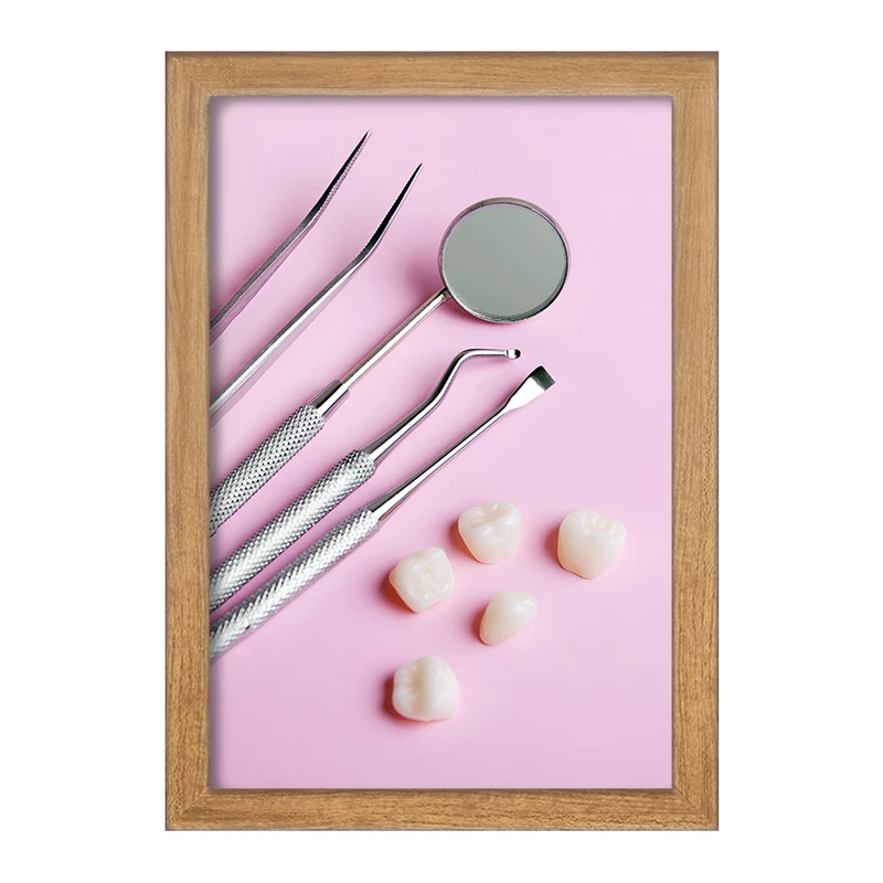 تابلو خندالو مدل دندان و دندان پزشکی کد F9824
