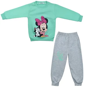 ست سویشرت و شلوار دخترانه نیروان مدل 2049 -3