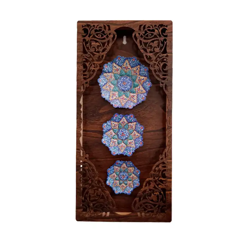 تابلو میناکاری مدل ختایی کد k305