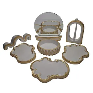 مجموعه هفت سین 8 پارچه کد 855 مدل لبه طرح دار