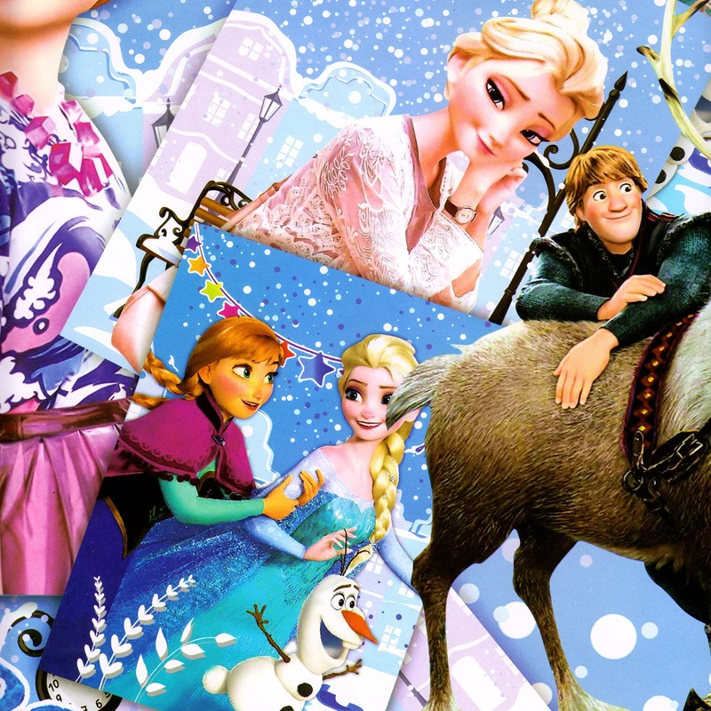 کاغذ کادو طرح frozen کد 26