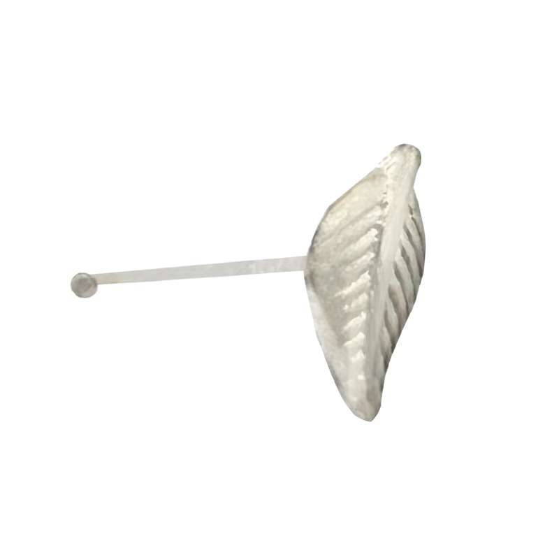 پیرسینگ نقره زنانه مدل برگ کد P4615 پیرسینگ نقره زنانه مدل برگ کد P4615