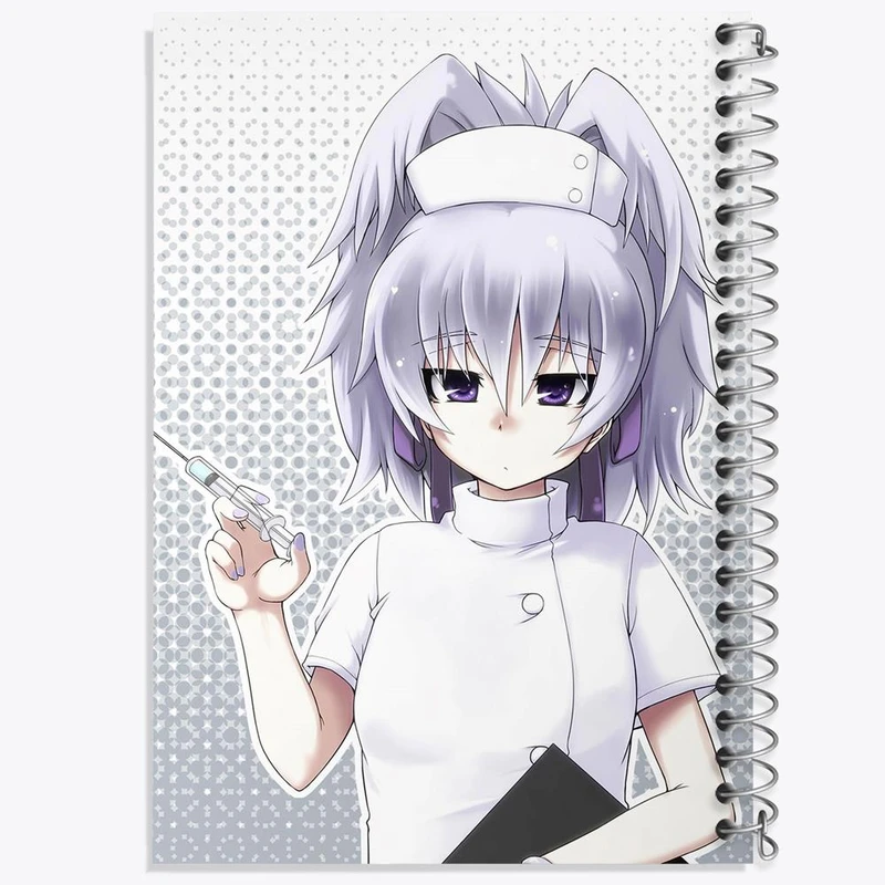 دفتر مشق 50 برگ خندالو مدل یین انیمه تاریک تر از سیاهی Darker Than Black کد 22563
