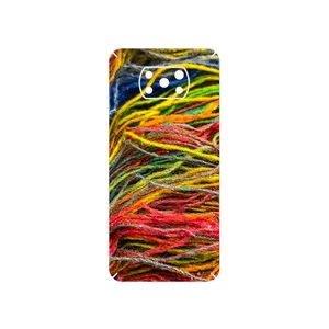 MAHOOT Fabric Texture 9 Cover Sticker for Xiaomi Poco X3 NFC