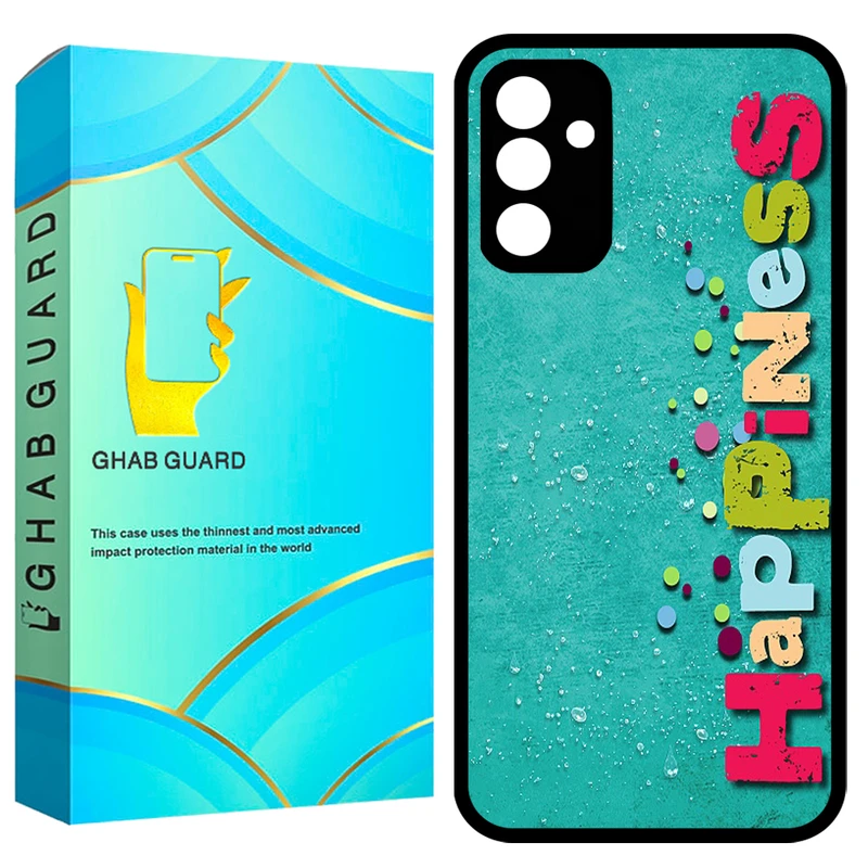 کاور قاب گارد طرح خوشحالی مدل GCHPA34 مناسب برای گوشی موبایل سامسونگ Galaxy A34 5G 
