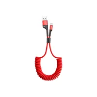 کابل تبدیل USB به USB-C بیسوس مدل Fish Eye Spring طول 1 متر