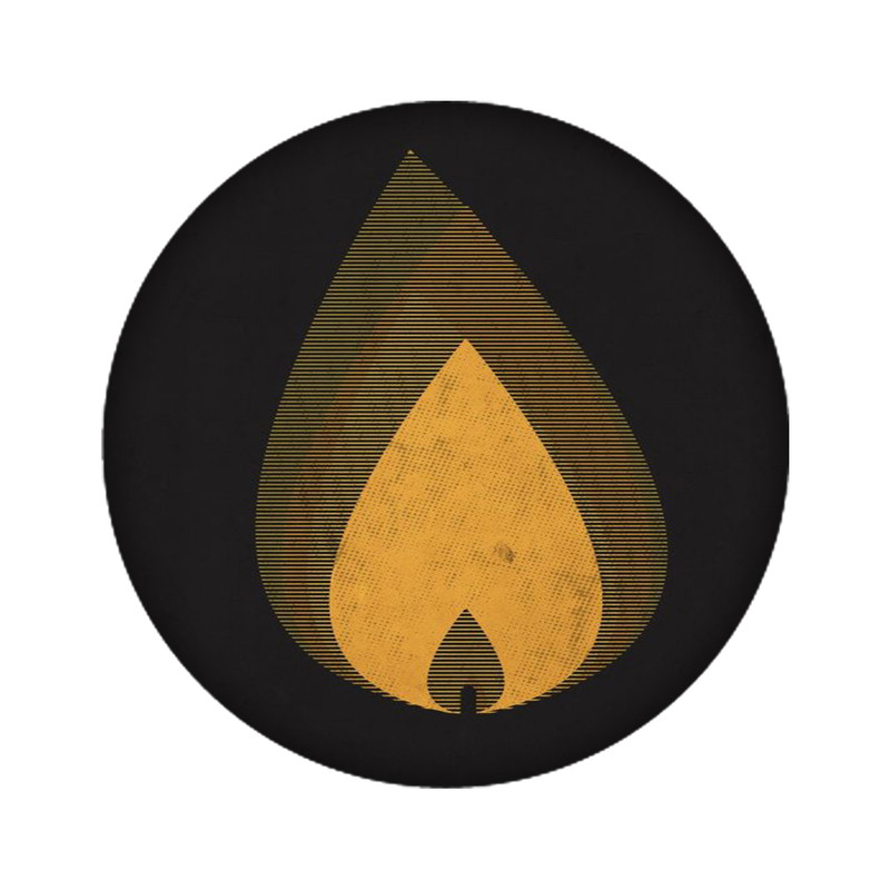 استیکر تزئینی موبایل مدل شعله کد 4032