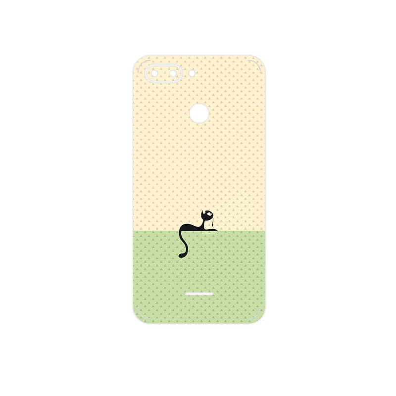 برچسب پوششی ماهوت مدل Minimal Internet Cat Icon مناسب برای گوشی موبایل شیائومی Redmi 6
