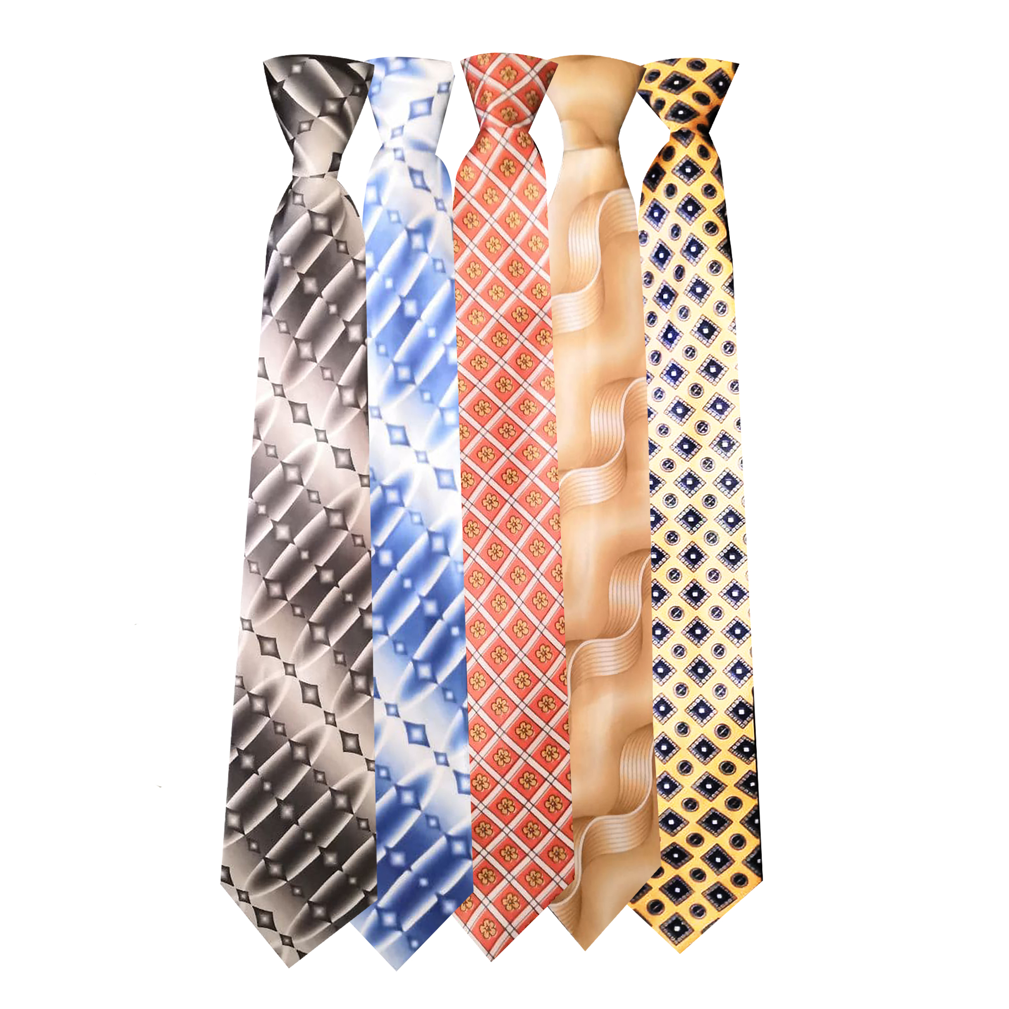 کراوات پسرانه مدل 106 مجموعه 5 عددی