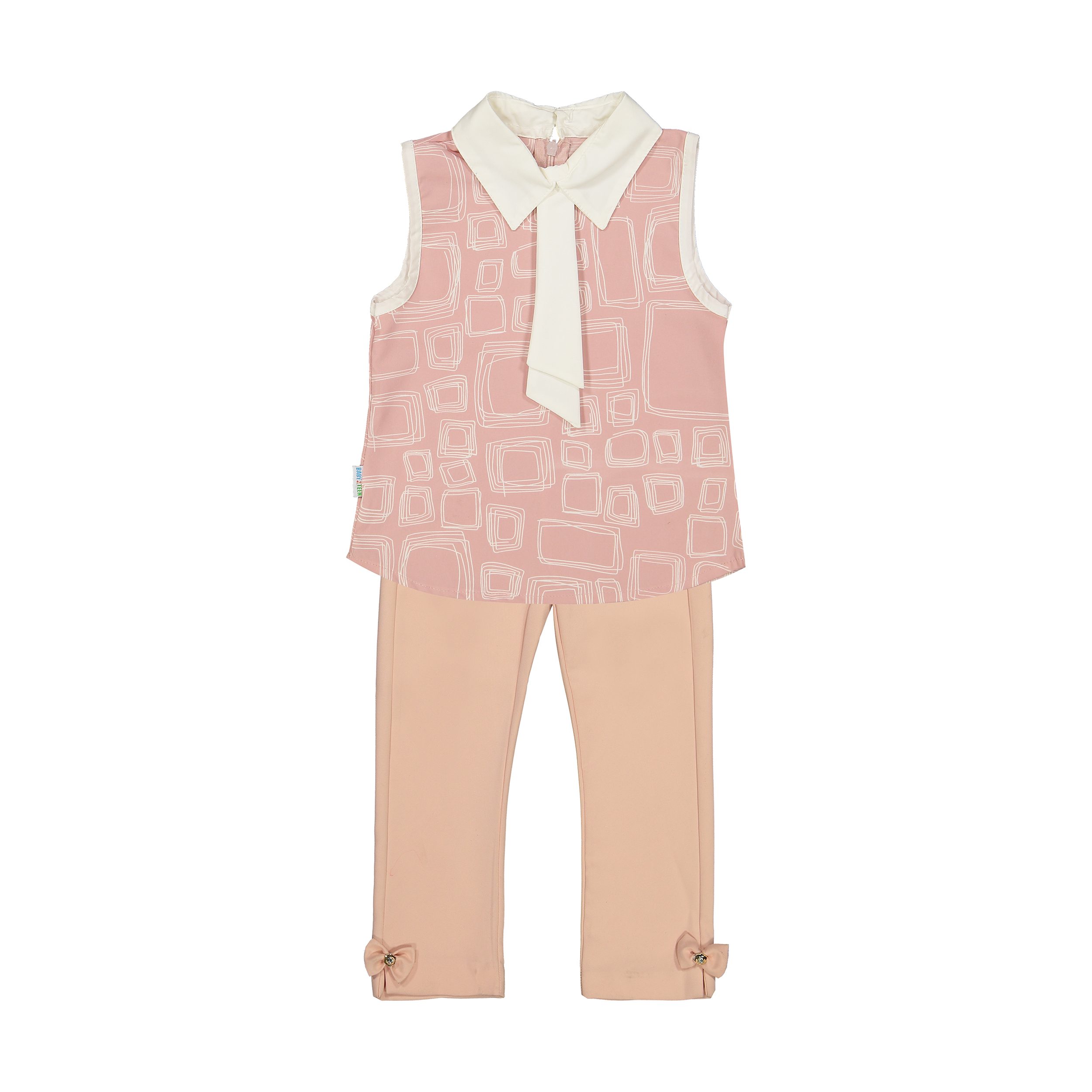 ست تاپ و شلوار دخترانه مدل 095